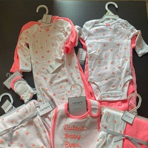 Carter’s Newborn baby girl lot